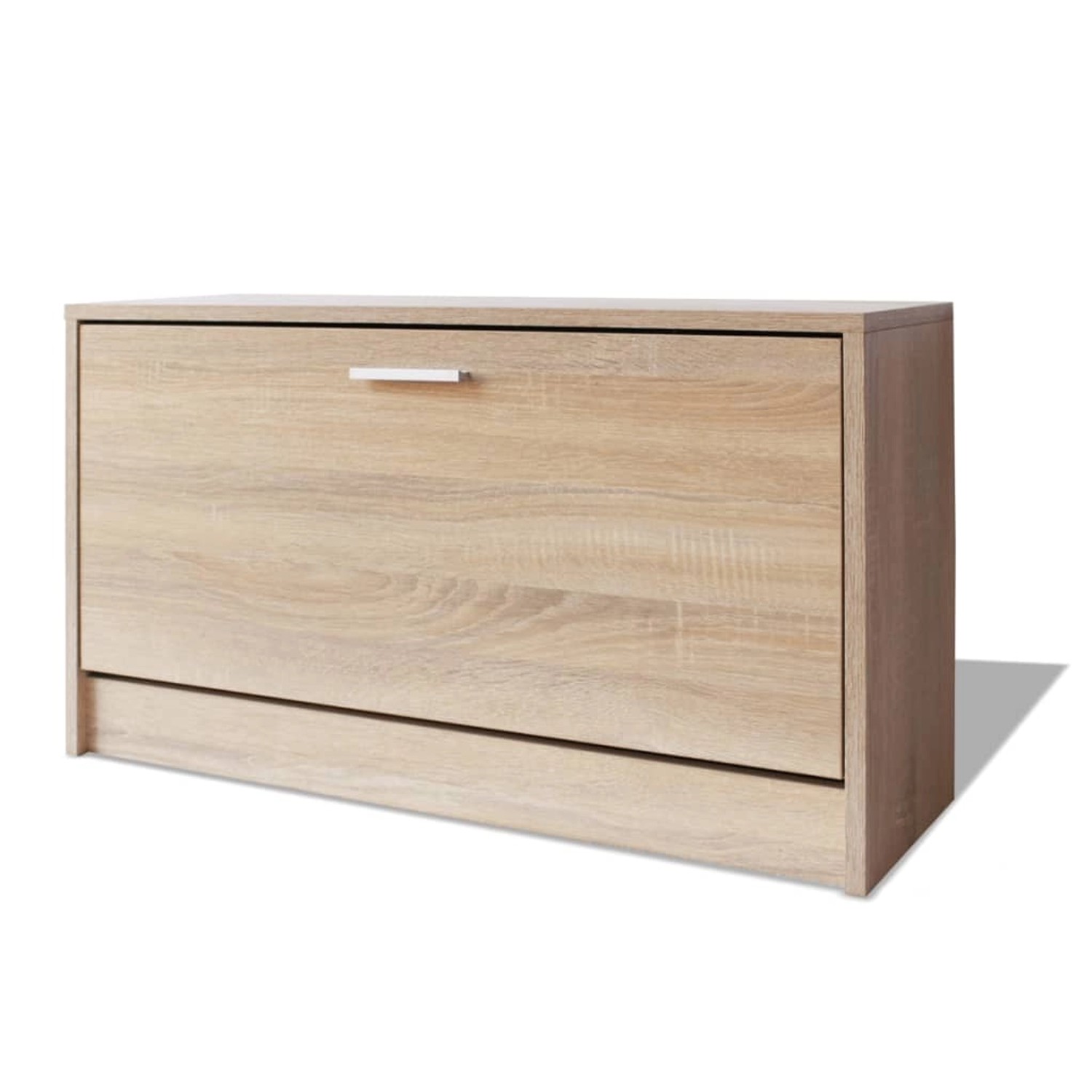 vidaXL Schuhbank Eiche 80x24x45 cm 243049