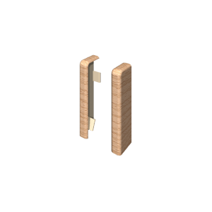 Egger Endstück 6 cm Buche Natur 2 Stück