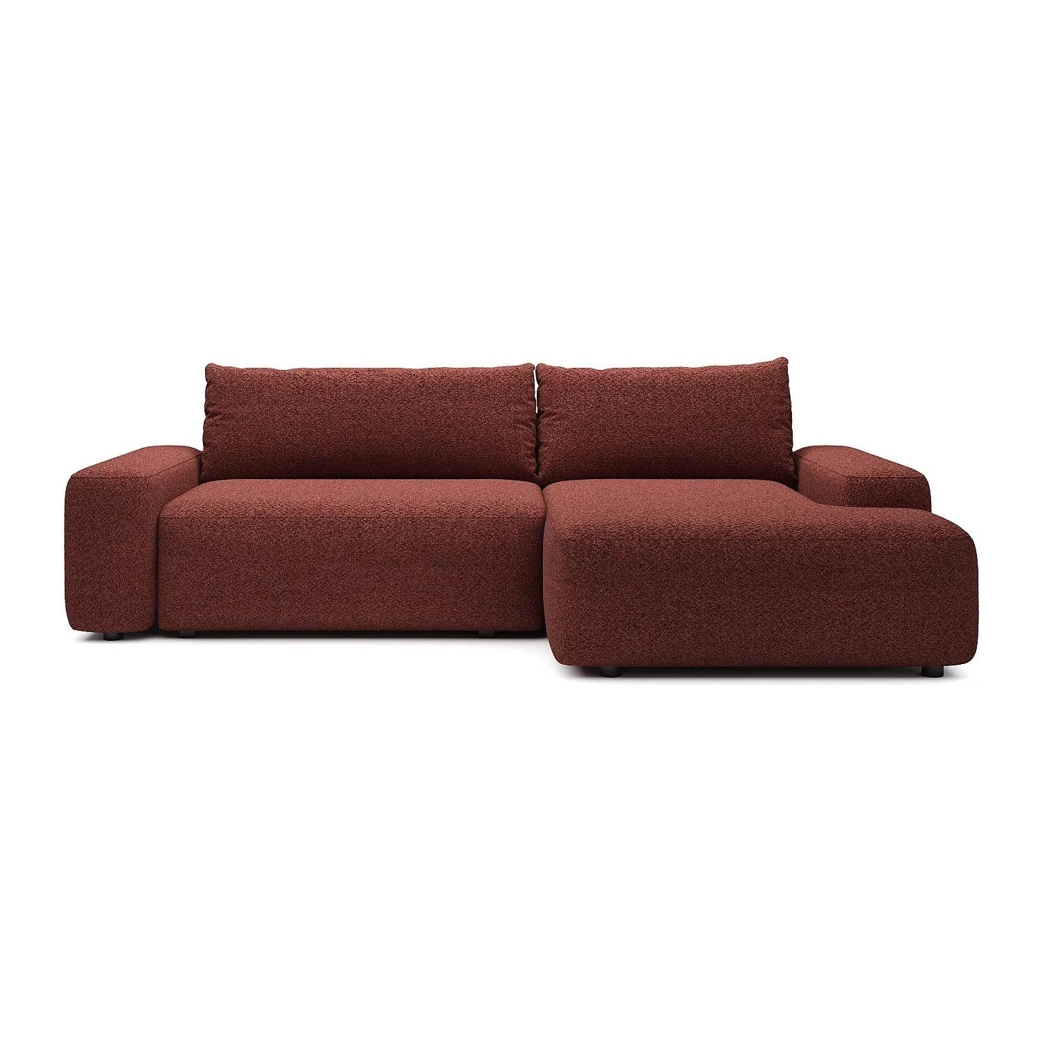 Vente-unique Schlafsofa Daviso Bordeaux 264 cm