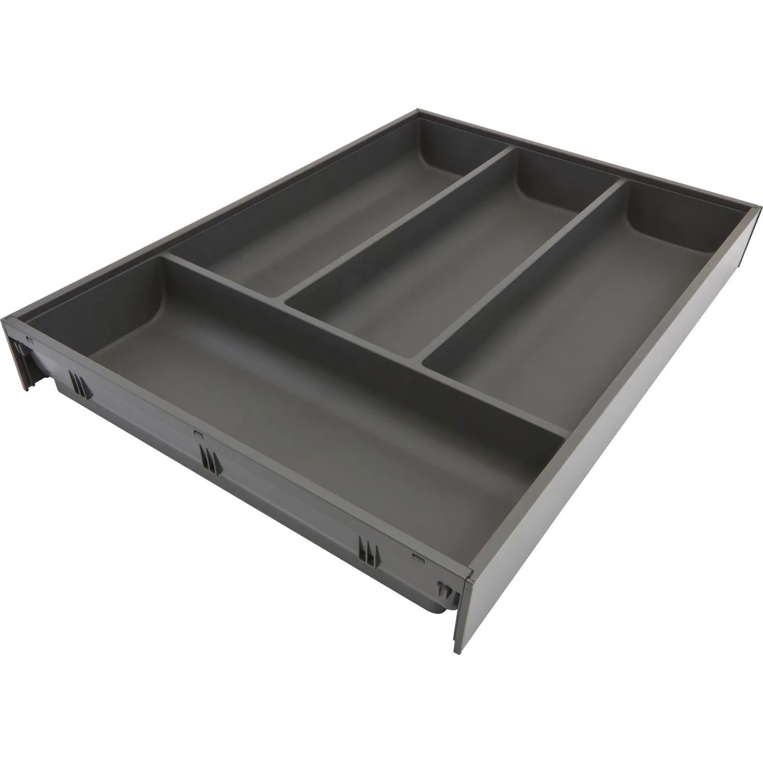 Blum Besteckkasten Ambia-Line 425x300x50 mm Besteckeinsatz Stahl Oriongrau Matt