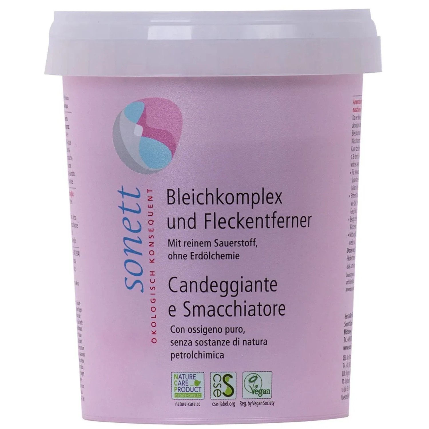 Sonett Bleichkomplex 450 g Dose Fleckenentferner