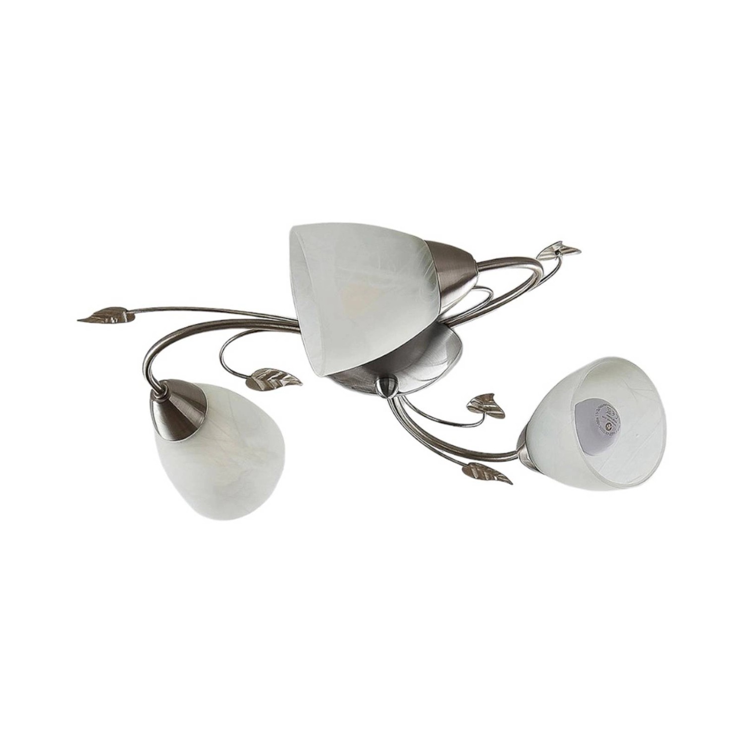 Lindby Deckenlampe Yannie 9624647 Retro Vintage Antik in Alu aus Metall 3-f günstig online kaufen