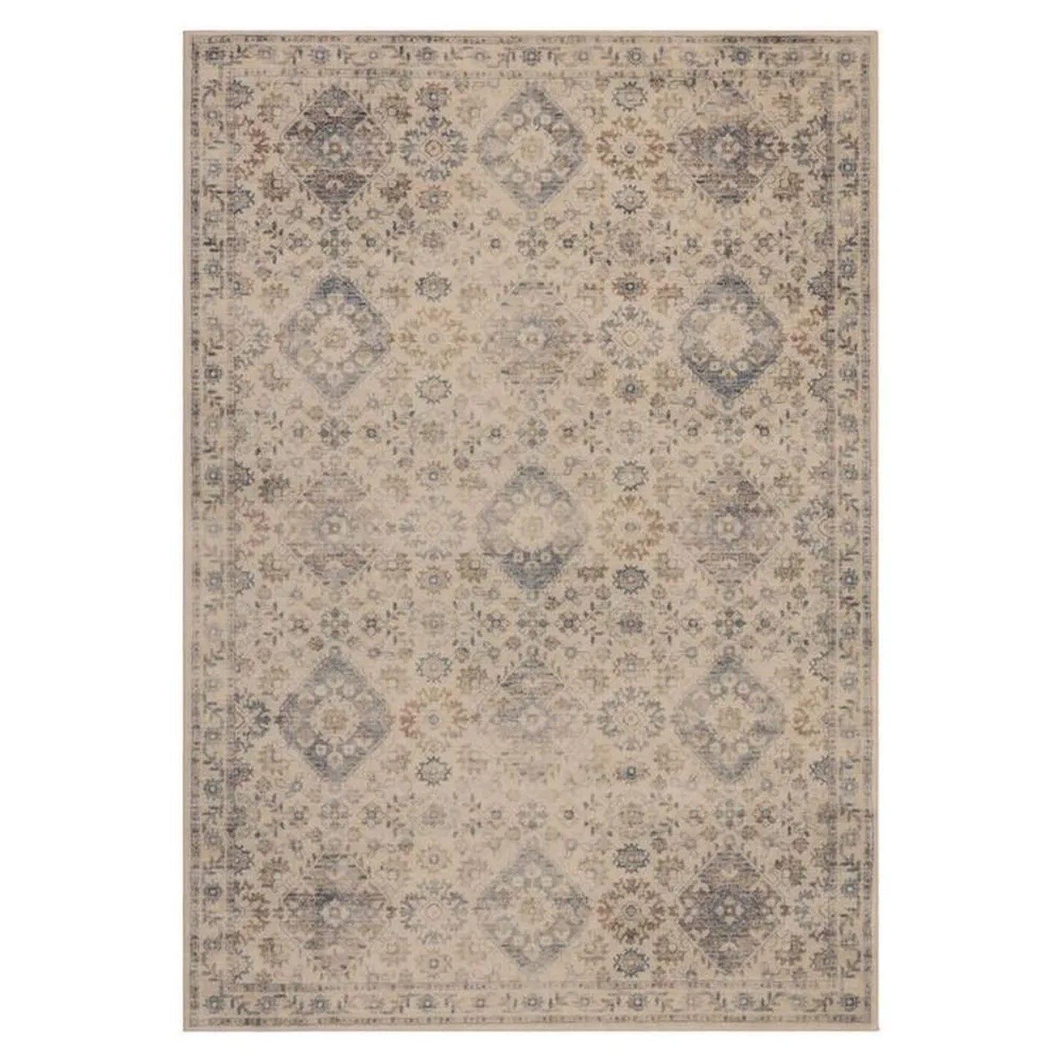 Vercai Rugs Teppich Mastic Vintage Beige Grau 160 x 230 cm