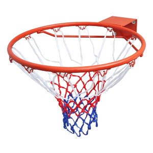 vidaXL Basketballkorb mit Netz Orange 45 cm 90498