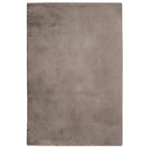 Moderner, taupefarbener Teppich (170x120 cm) Obsession My Cha Cha mit weicher Oberfläche.