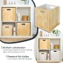 HMF 3740-32CM-01 Aufbewahrungsbox Holz Zusammenstecken 32cm Weiß_2