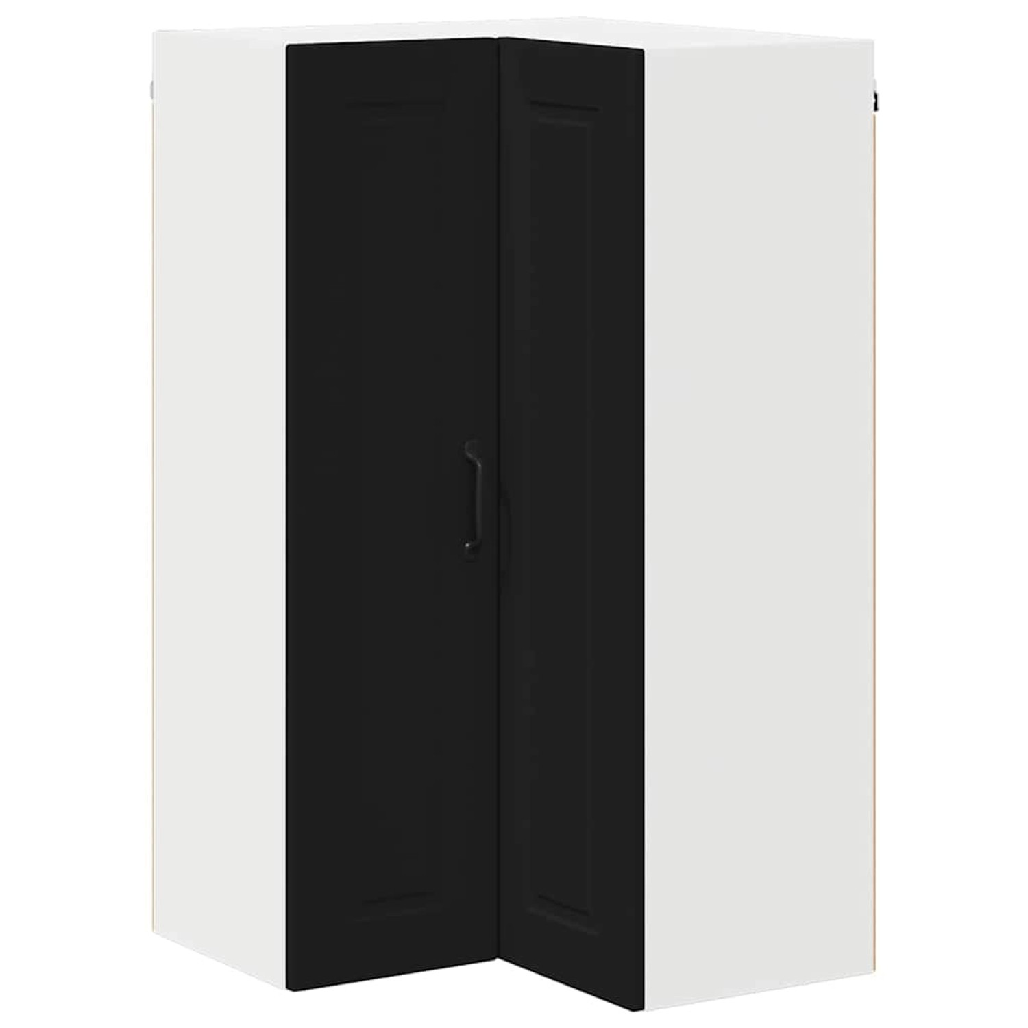 vidaXL Küchenwandschrank Schwarz 57 x 57 x 100 cm Holzwerkstoff 885516 günstig online kaufen