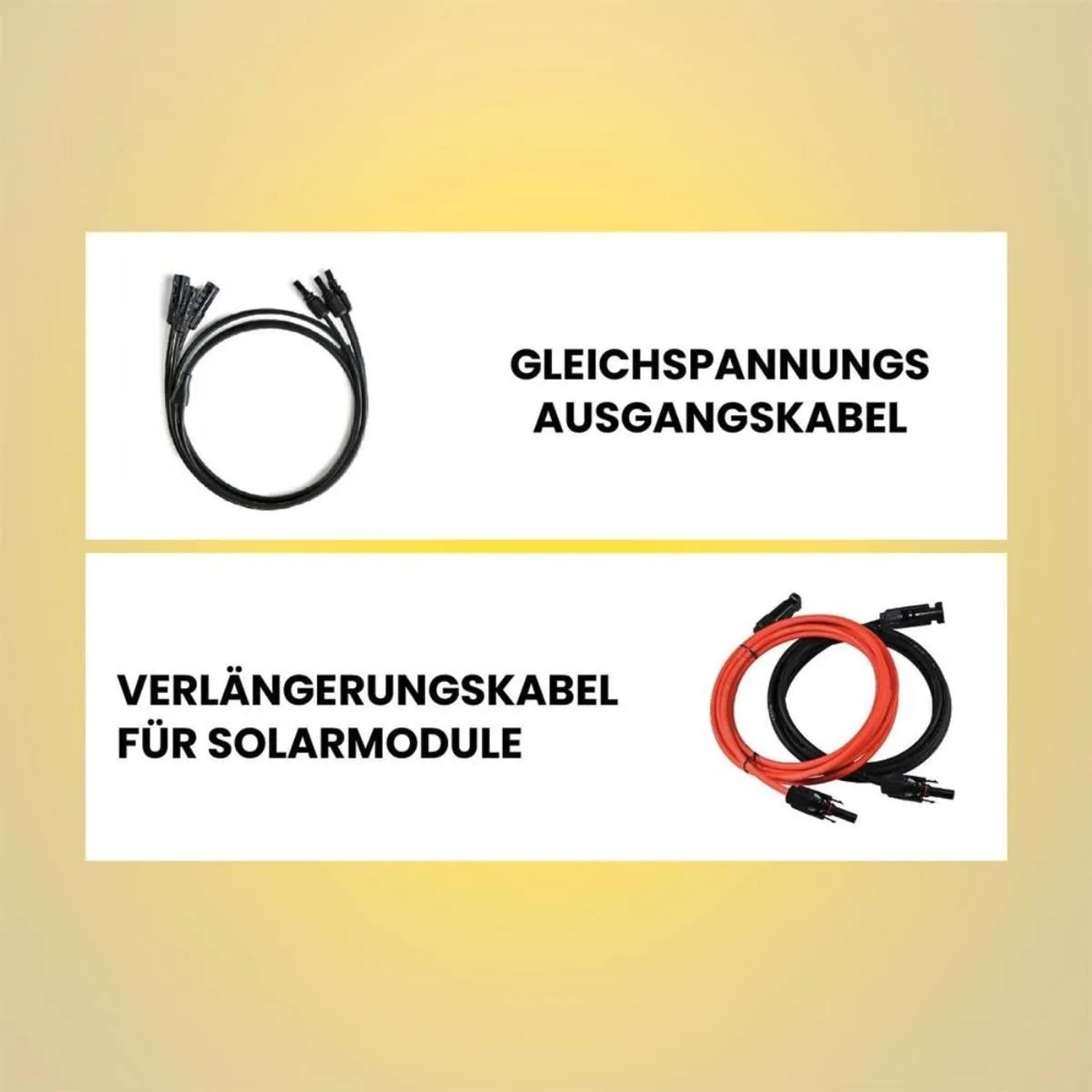 Kabel für Growatt NOAH 2000 Solarspeicher und NEO 800M-X Mikrowechselrichter.