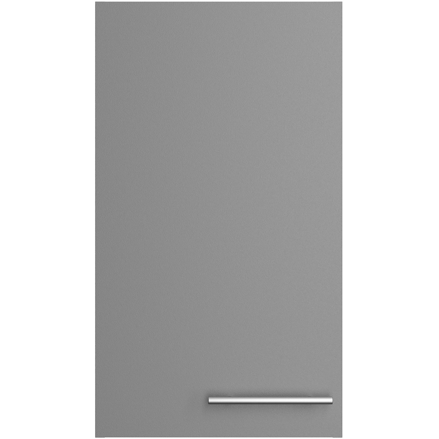 Optifit Hängeschrank Mats825 in Basaltgrau, 40x70,4x34,9 cm, mit Edelstahlgriff. Küchenschrank für mehr Stauraum.