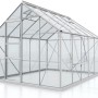 Vitavia Gewächshaus Meridian 1 8300 mit ESG Glas und Alu Rahmen.