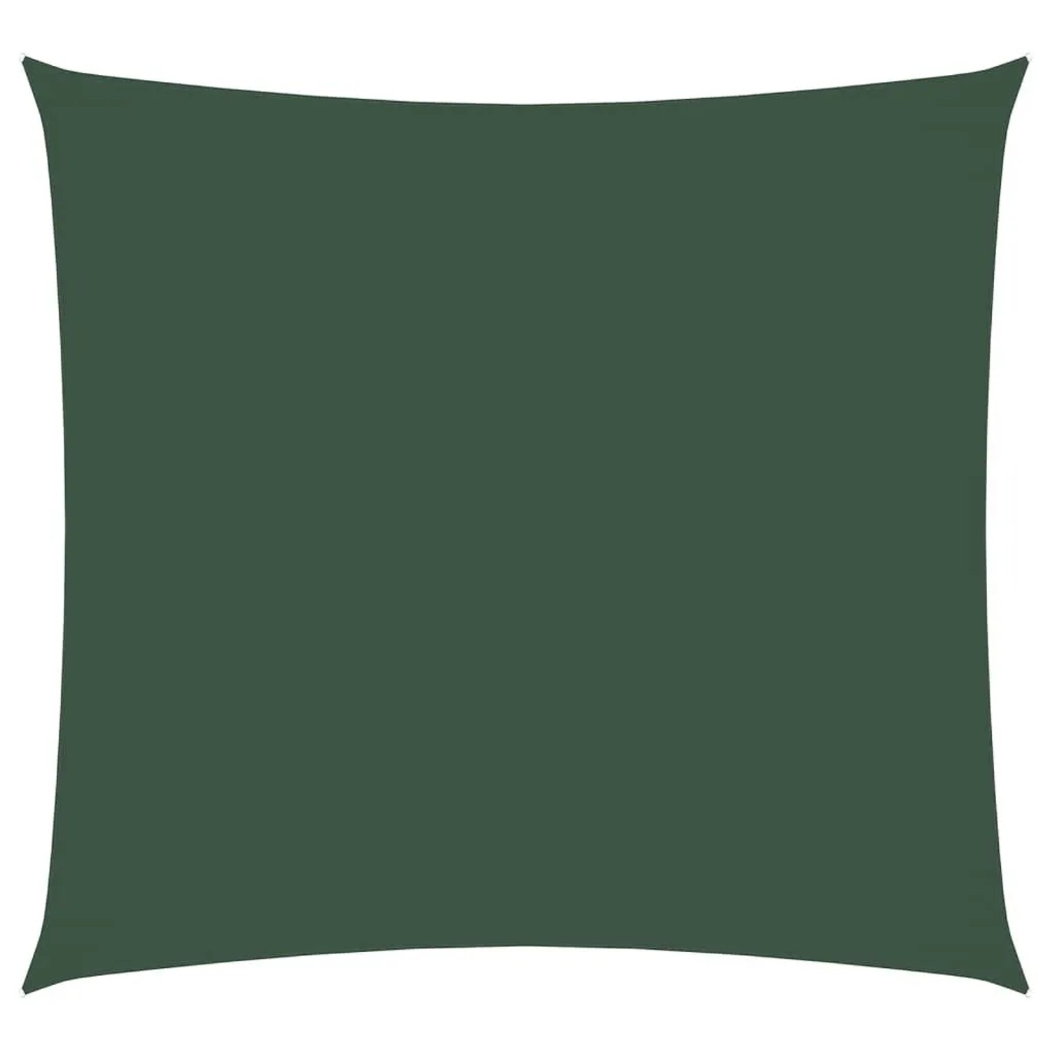 Furnicato Sonnensegel Oxford-gewebe Quadratisch 45x45 M Dunkelgrün