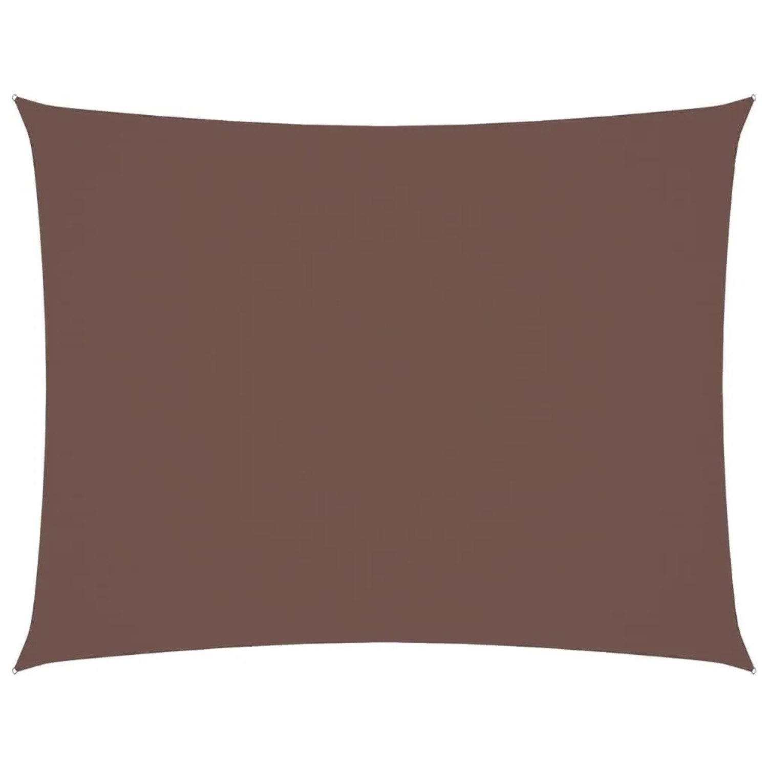 vidaXL Sonnensegel Oxford-Gewebe Rechteckig 6x8 m Braun 135828 günstig online kaufen