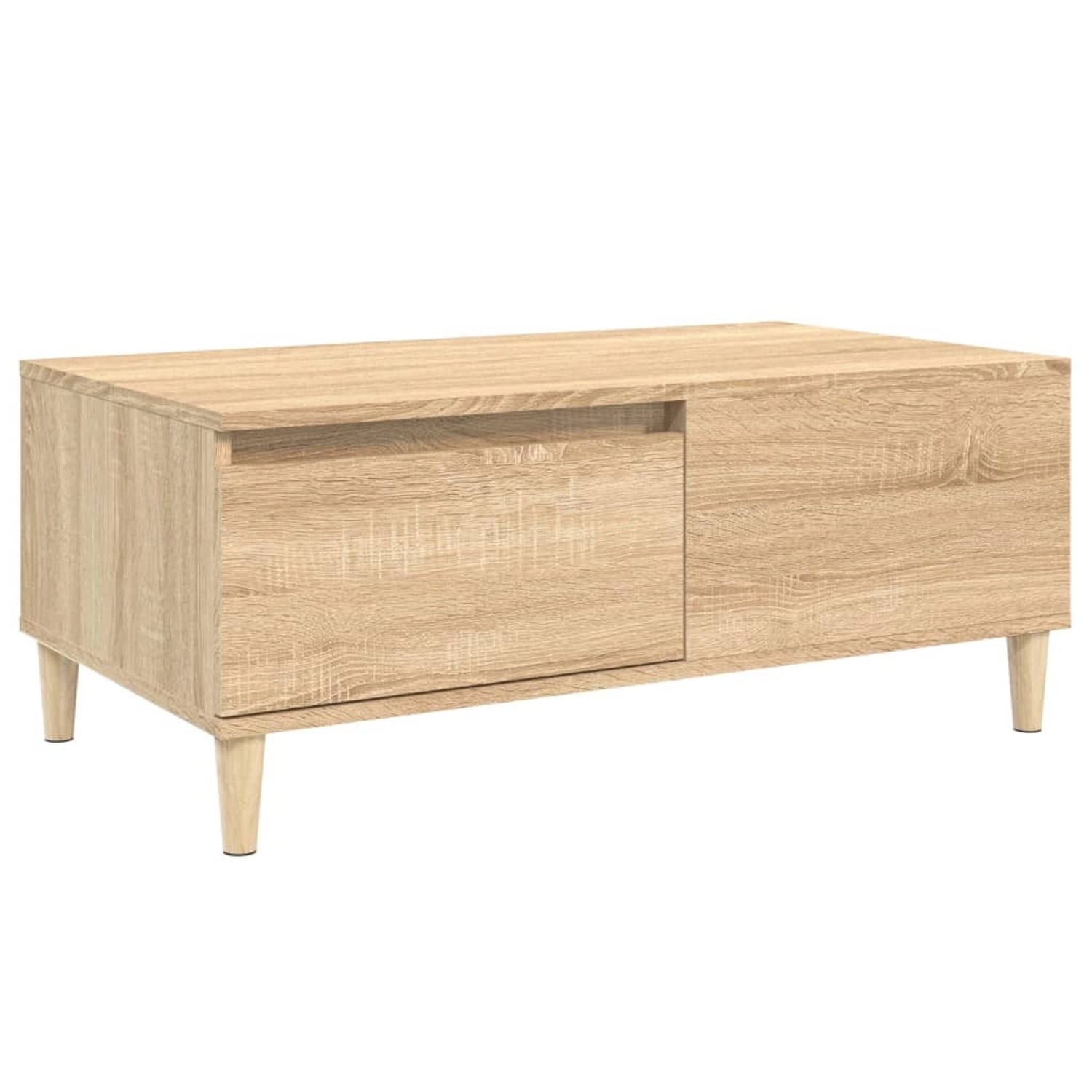 vidaXL Couchtisch Sonoma-Eiche 90x50x36,5 cm Holzwerkstoff Modell 8 günstig online kaufen
