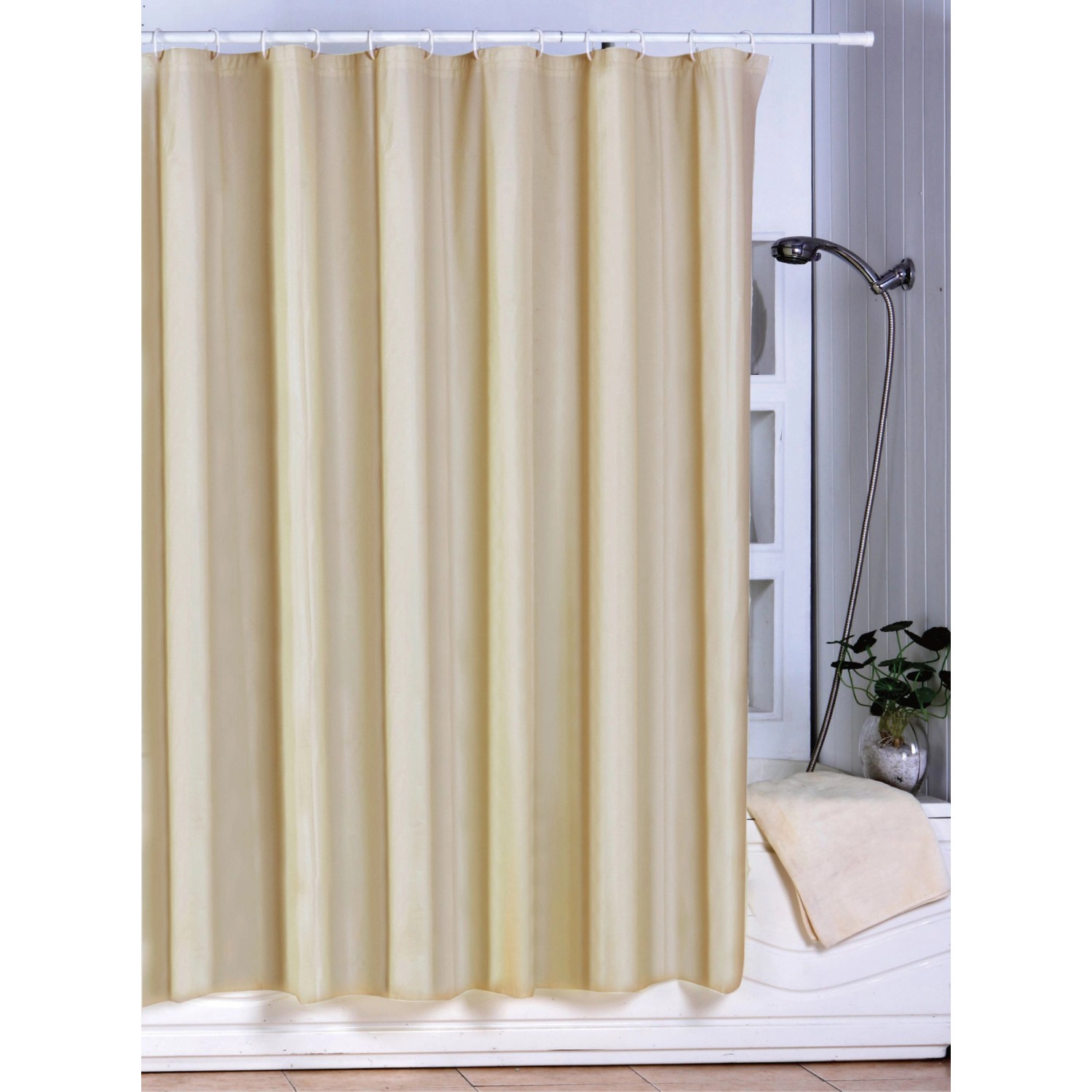 MSV Anti-Schimmel Duschvorhang 180 cm x 200 cm günstig online kaufen