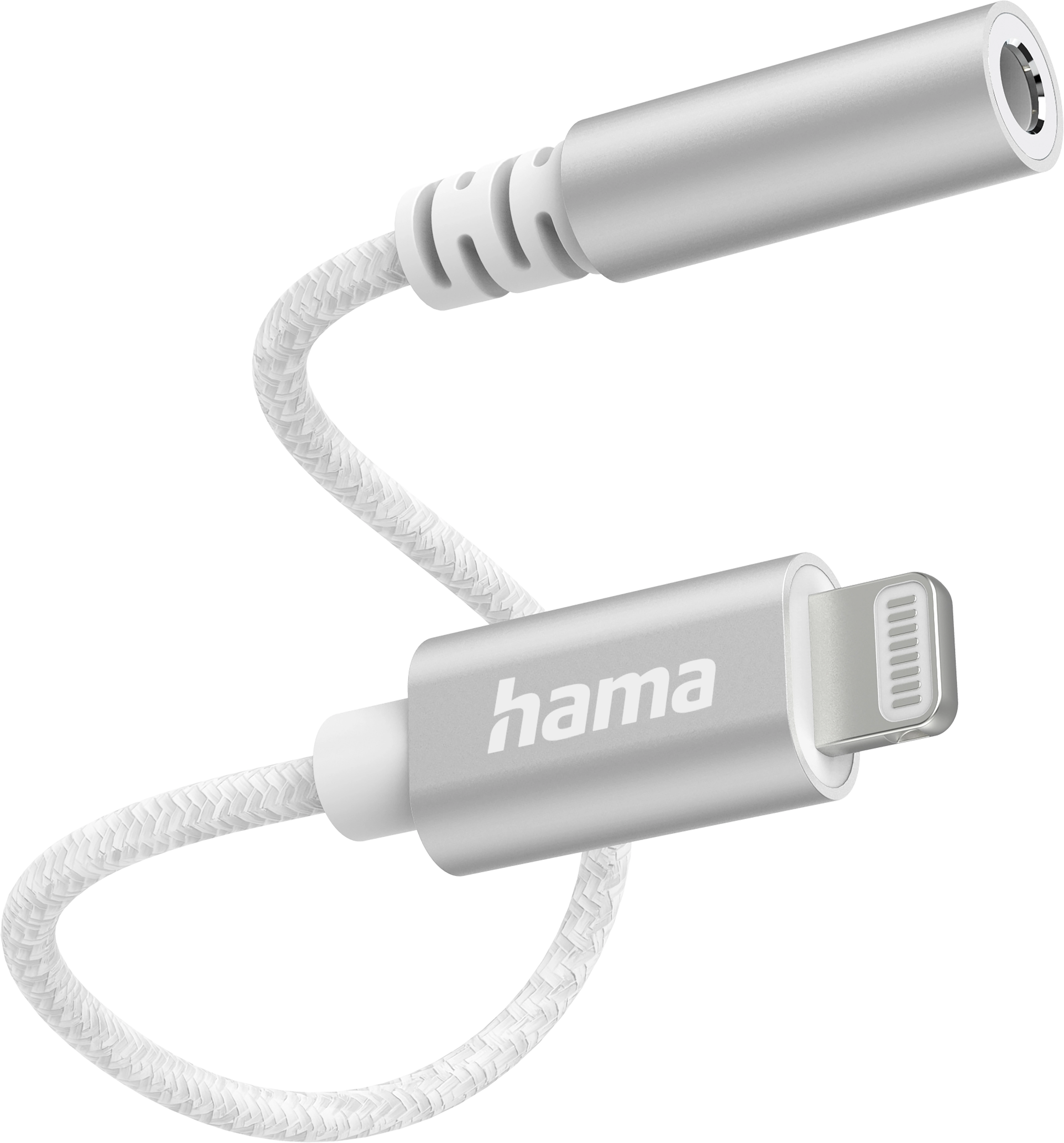 Hama Aux-Adapter Lightning - 3,5-mm-Klinke-Buchse Weiß kaufen bei OBI