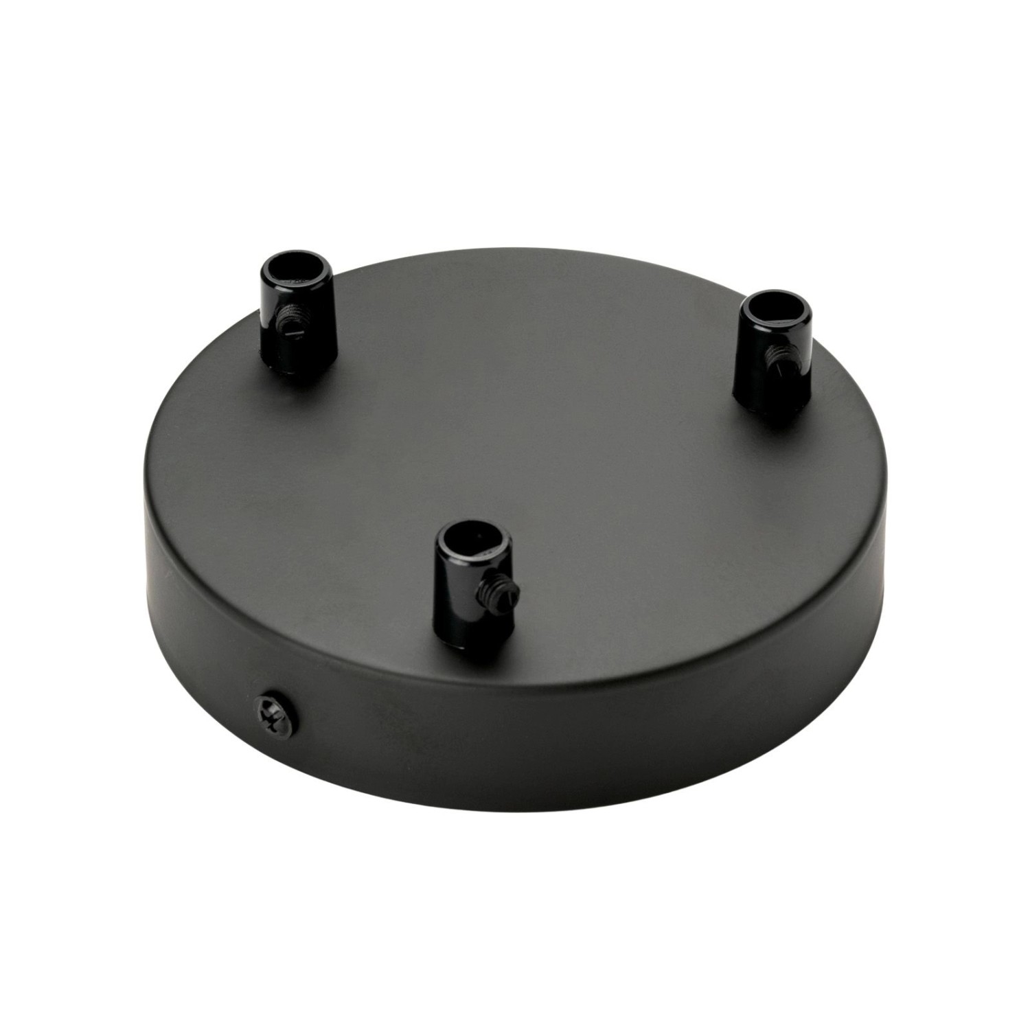 Orion Lightstyle Deckenbaldachin 3 Auslässe Schwarz Ø 120 mm