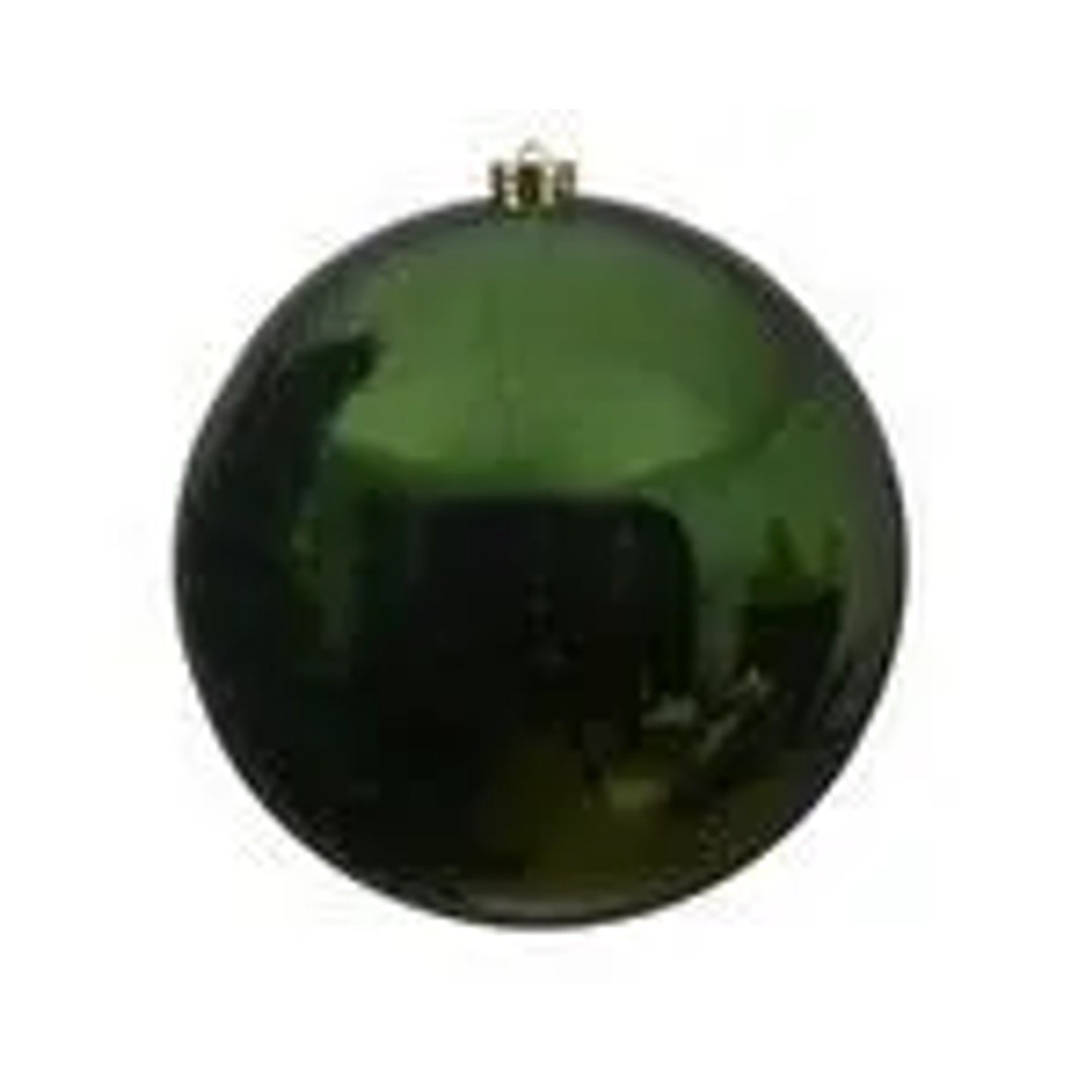 Kaemingk Weihnachtsbaumkugeln Bruchfest  20 cm 1 Stueck Gruen