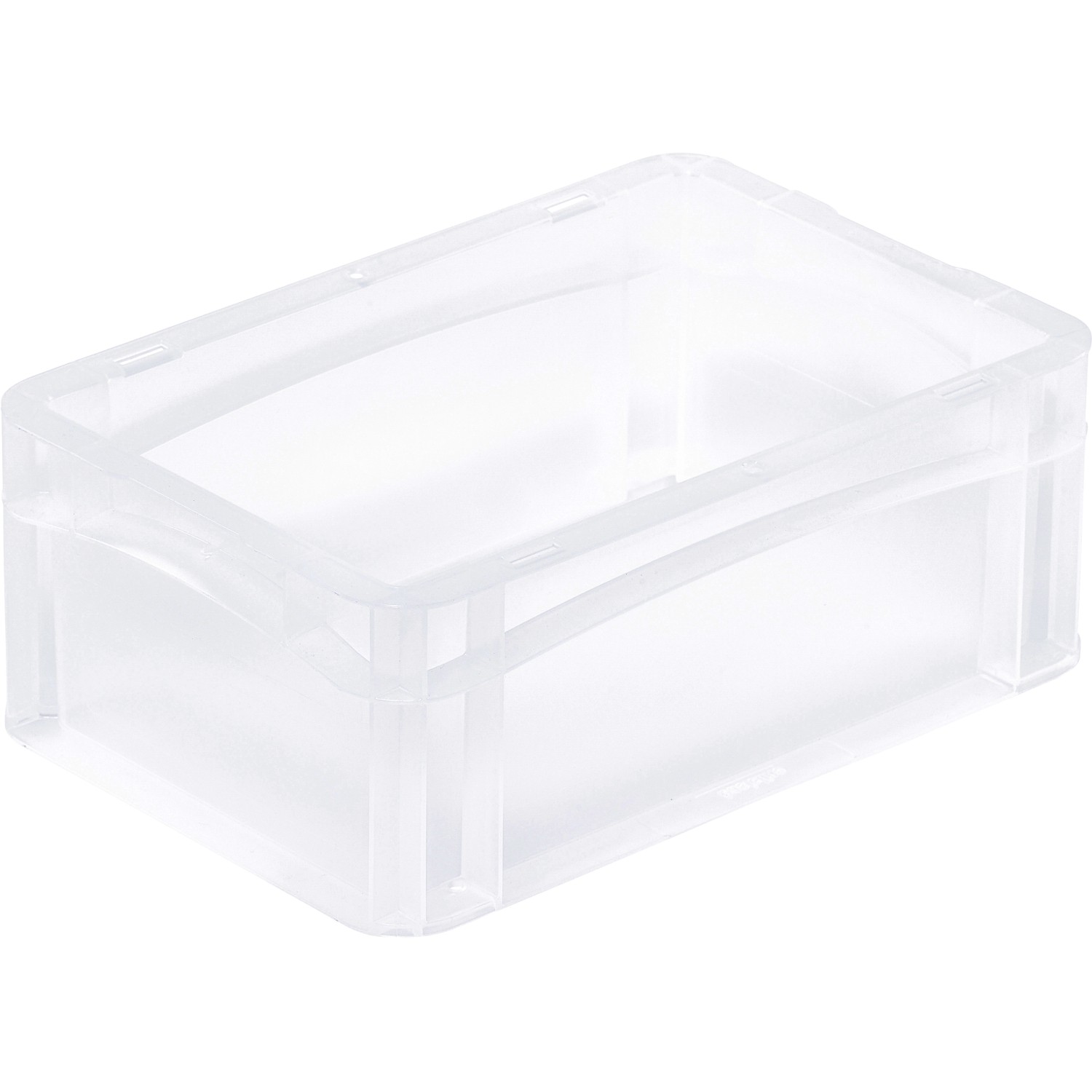 Eurobox-System Box Vollwand 30 x 20 x 12 cm Transparent