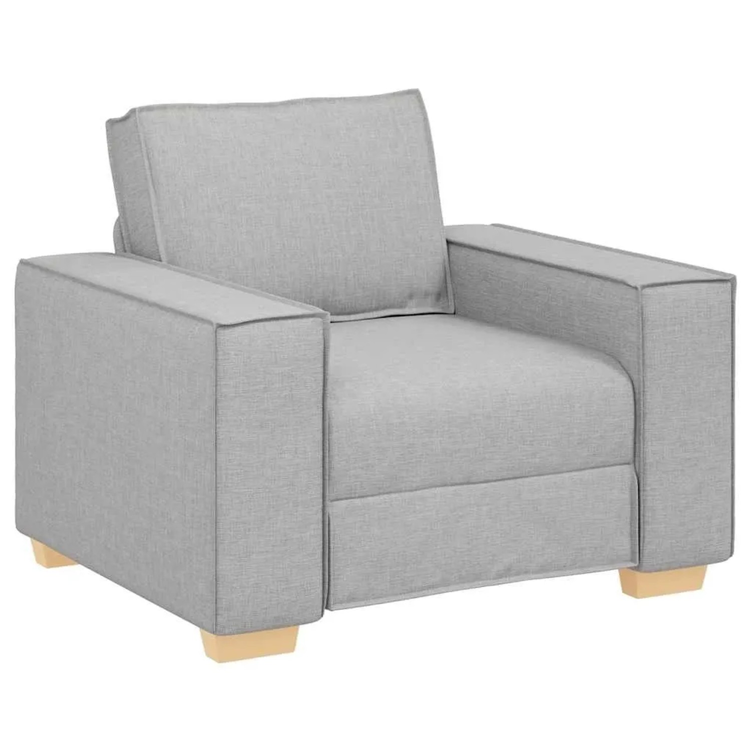 vidaXL Sofa Stuhl Wolkengrau 60 cm Stoff 4104968 günstig online kaufen
