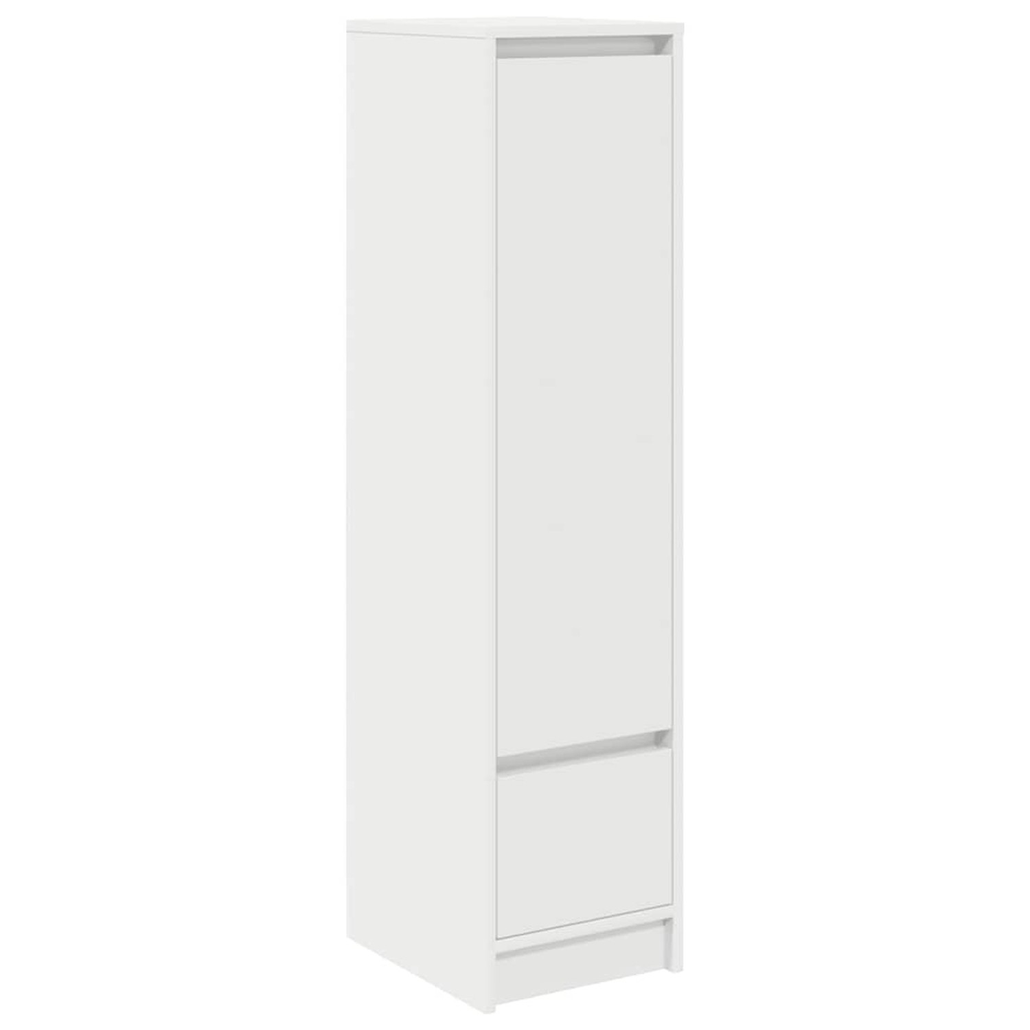 vidaXL Highboard Weiß 29,5x34x119,5 cm Holzwerkstoff 861652