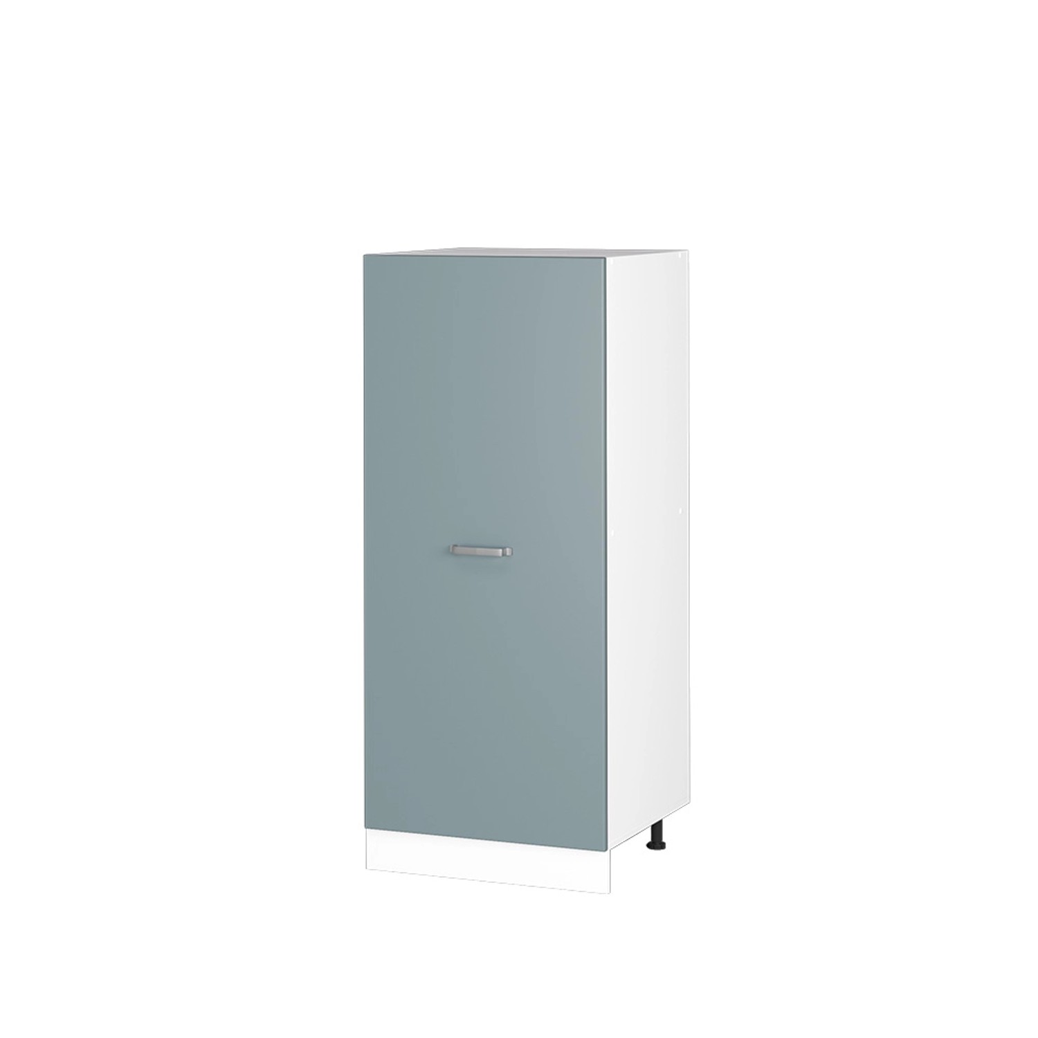 Vicco Herdumbauschrank R-Line Küchenkommode Blau-Grau/Weiß 60 cm