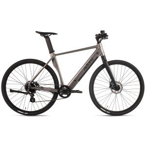 ADORE E-Citybike 28 Zoll Alu Urban Bike Stadtfahrrad UBR-770 Heckmotor 35NM 9,8Ah Stahlgrau