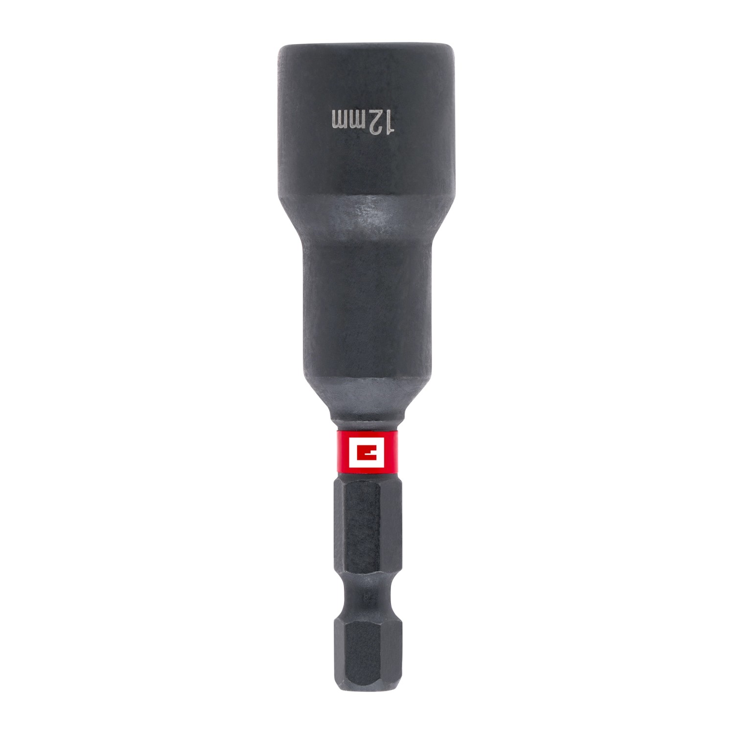 Einhell Impact Sechskant-Steckschlüssel mit 1/4 Zoll E 6.3 Schaft 12 mm