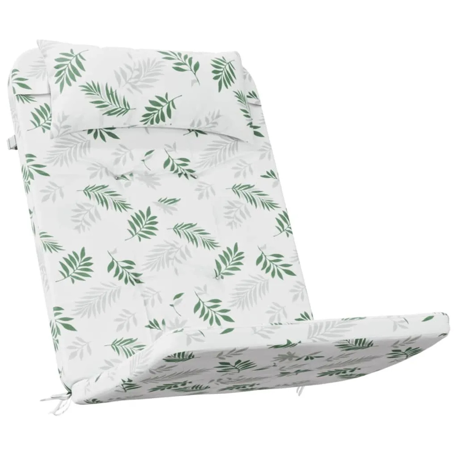 vidaXL Adirondack-Auflagen 2 Stk Blattmuster Oxford-Gewebe 361848
