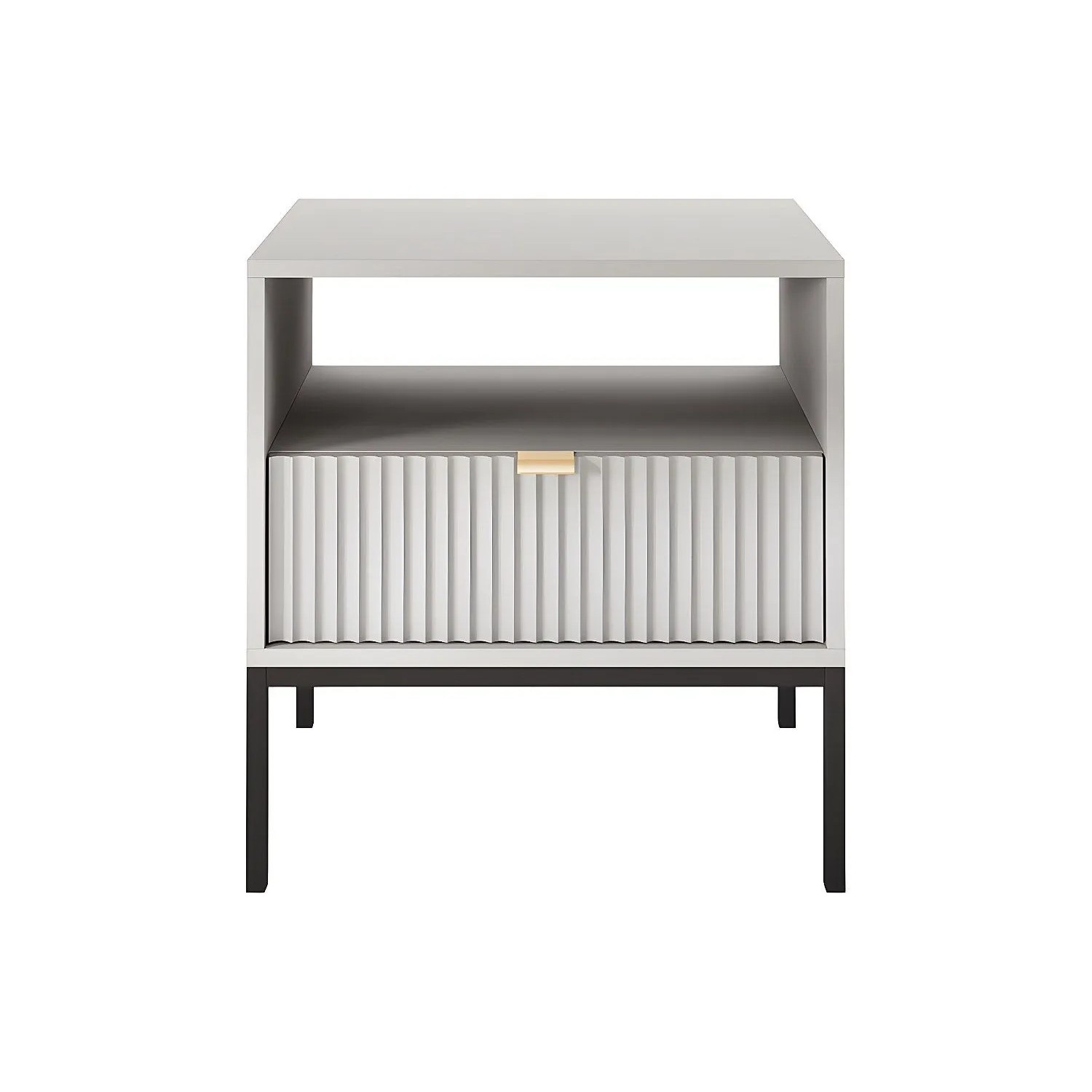 Vente-unique Nachttisch Liouba Hellgrau 54 cm