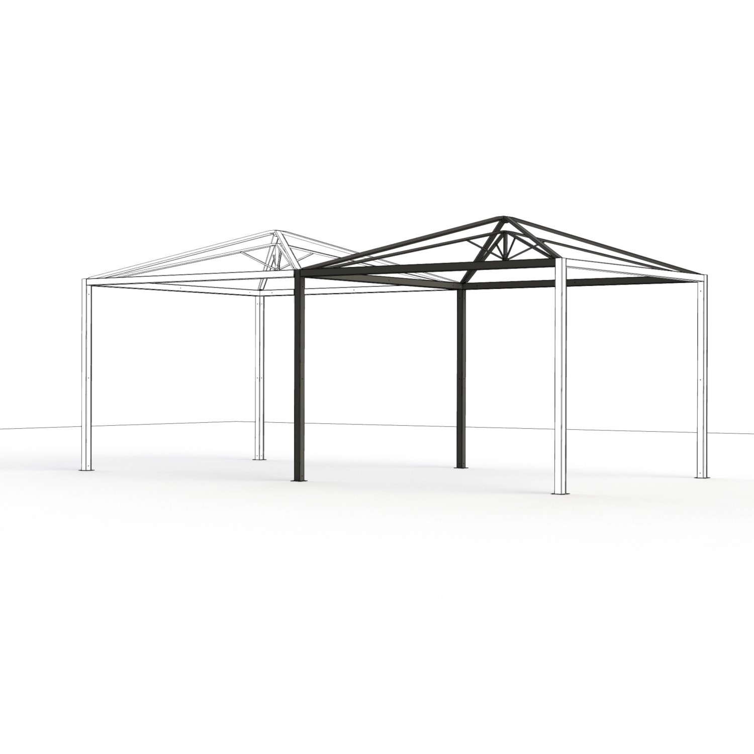 Siena Garden Pergola-Erweiterung Schattenmanufaktur Comuna günstig online kaufen