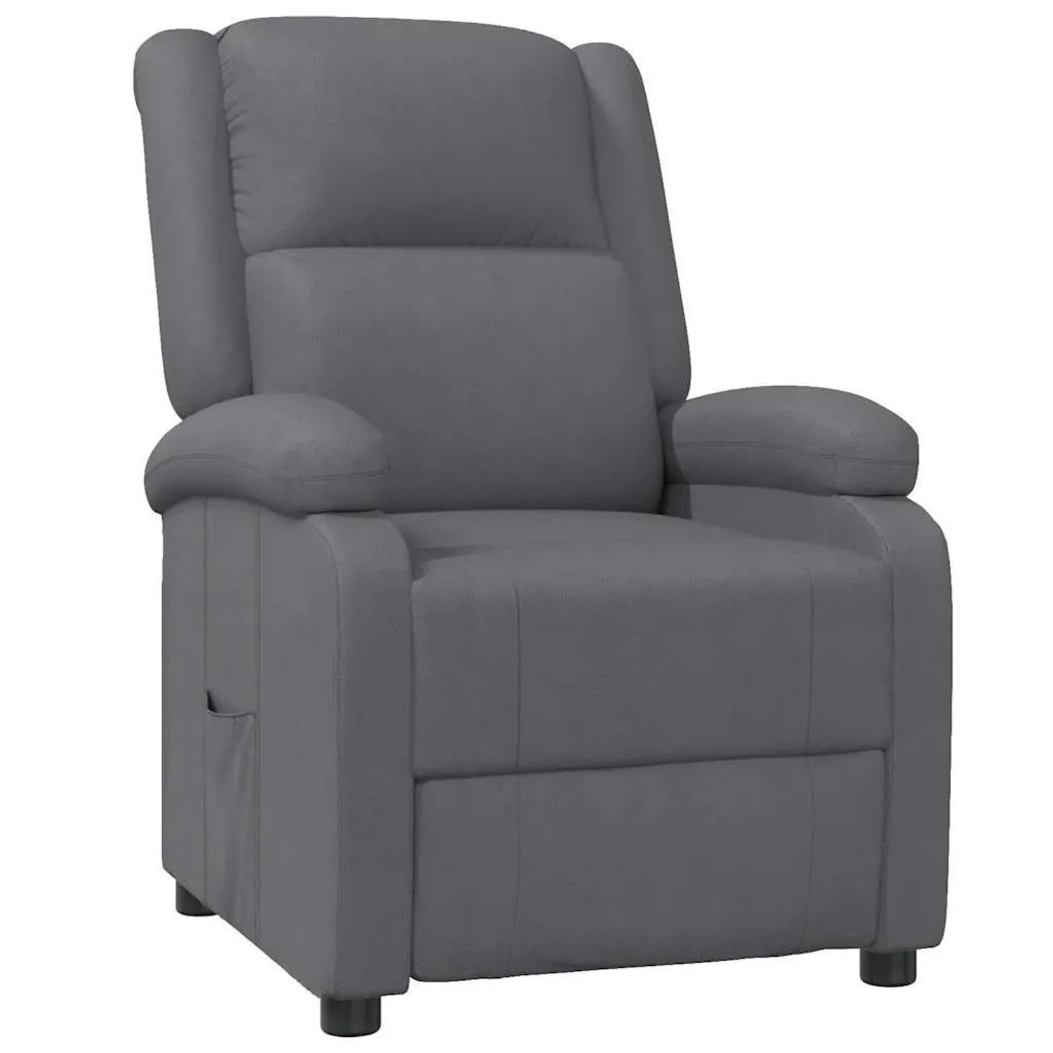 vidaXL Relaxsessel Grau Kunstleder 340172