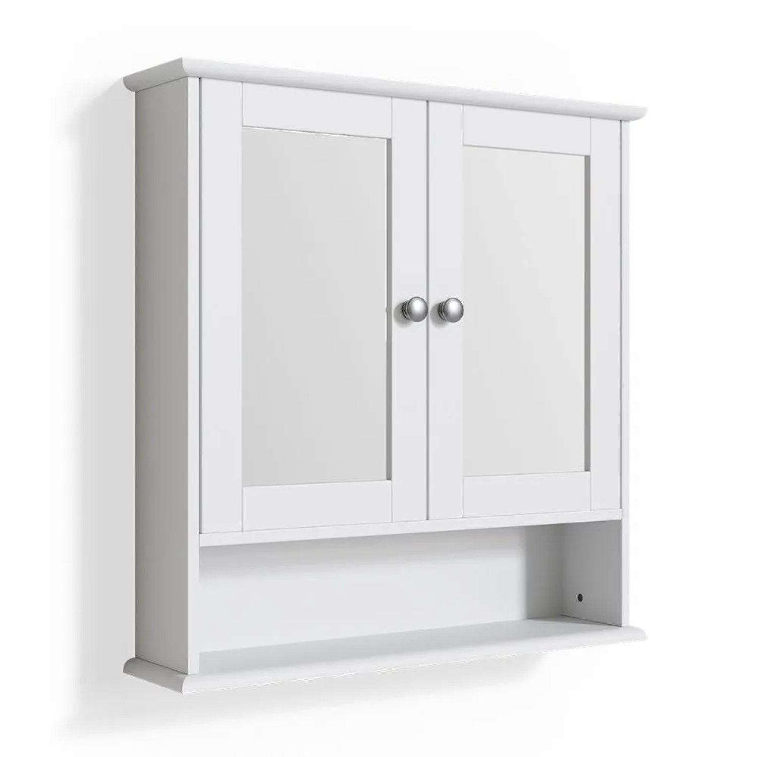 Vicco Badspiegelschrank Bianco Weiß 56 x 58