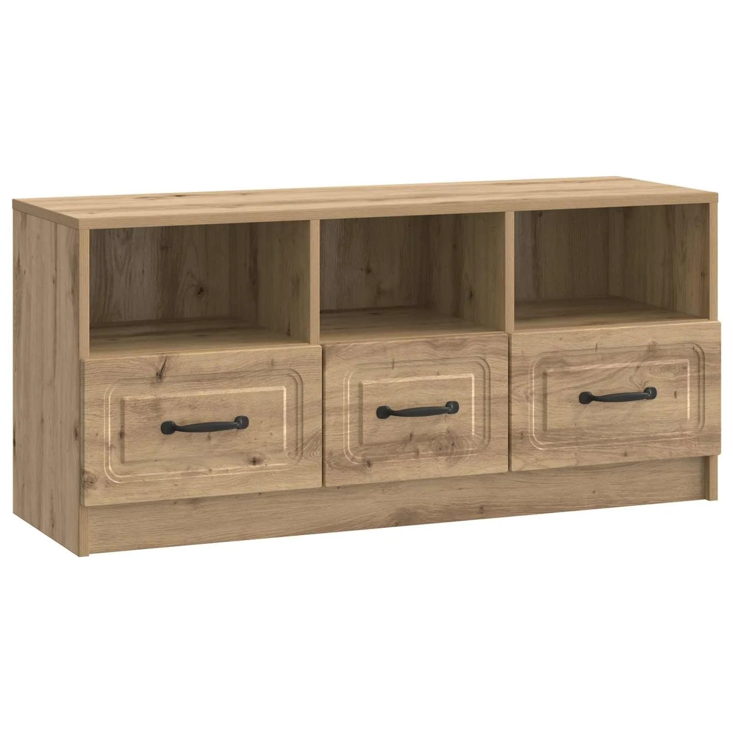 vidaXL TV-Schränk Artisan-Eiche 102 x 34,5 x 47 cm Holzwerkstoff 895834