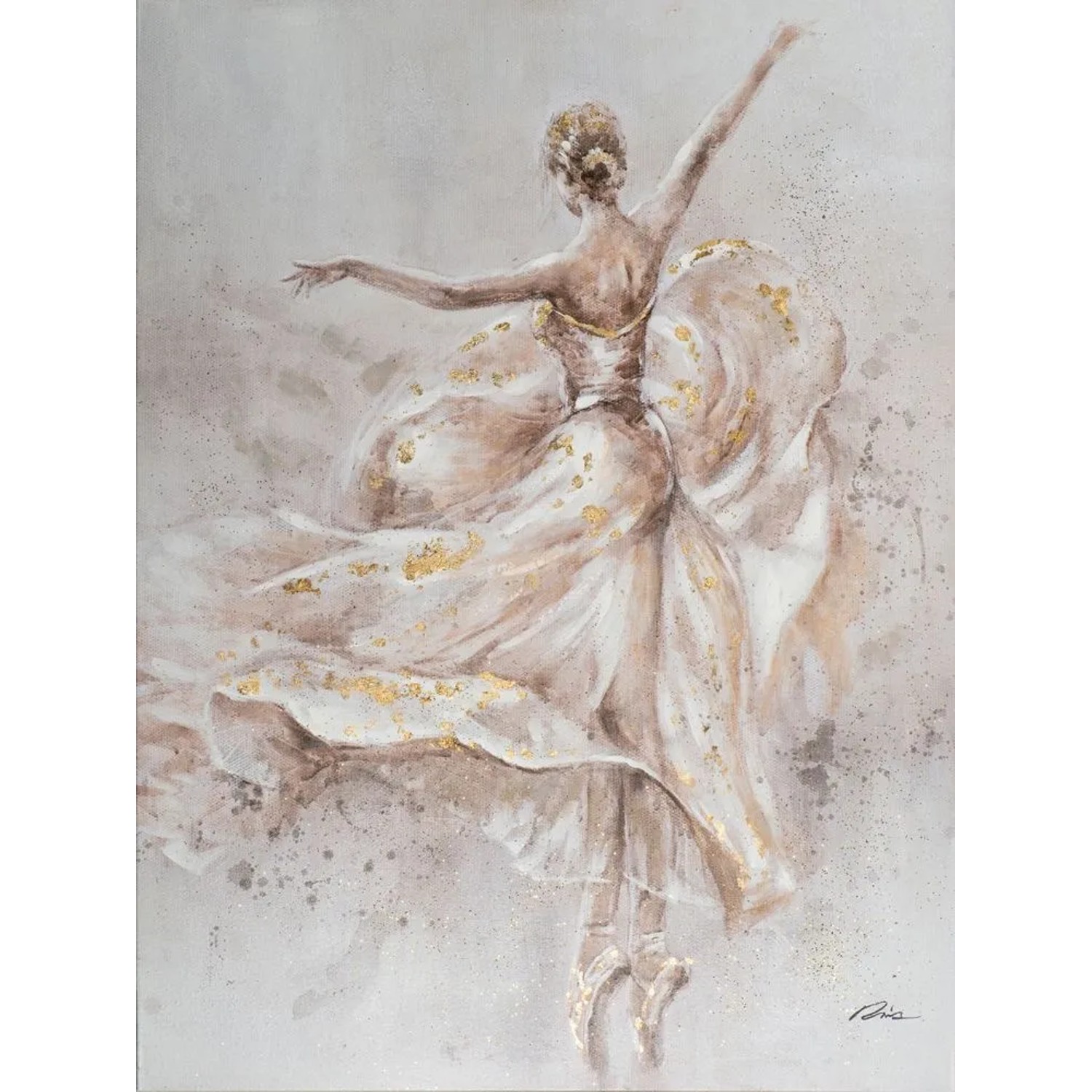 Art Universe Leinwandbild Ballerina 90 x 120 cm