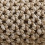 Detailaufnahme: Beiger Ayyildiz Kurzflorteppich Loom 4300, Teppichboden mit Schlingenstruktur.