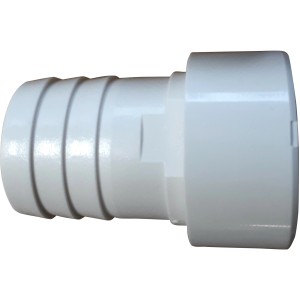 Summer Fun Schlauchtülle, Ø 50 x 38 mm, aus Kunststoff für Pool Verrohrung.