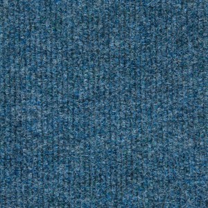 Blaue Schatex Filzfliese, selbstliegend, Nadelfilz Teppichfliese für Büro und Gewerbe, 50x50 cm.