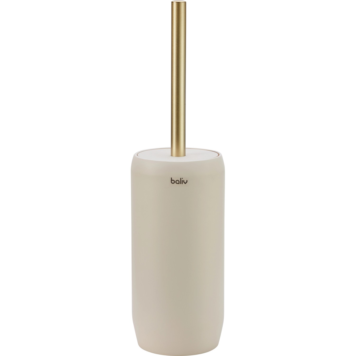 baliv Cosy Cave trend WC-Bürstenhalter Polyresin Beige-Gold günstig online kaufen
