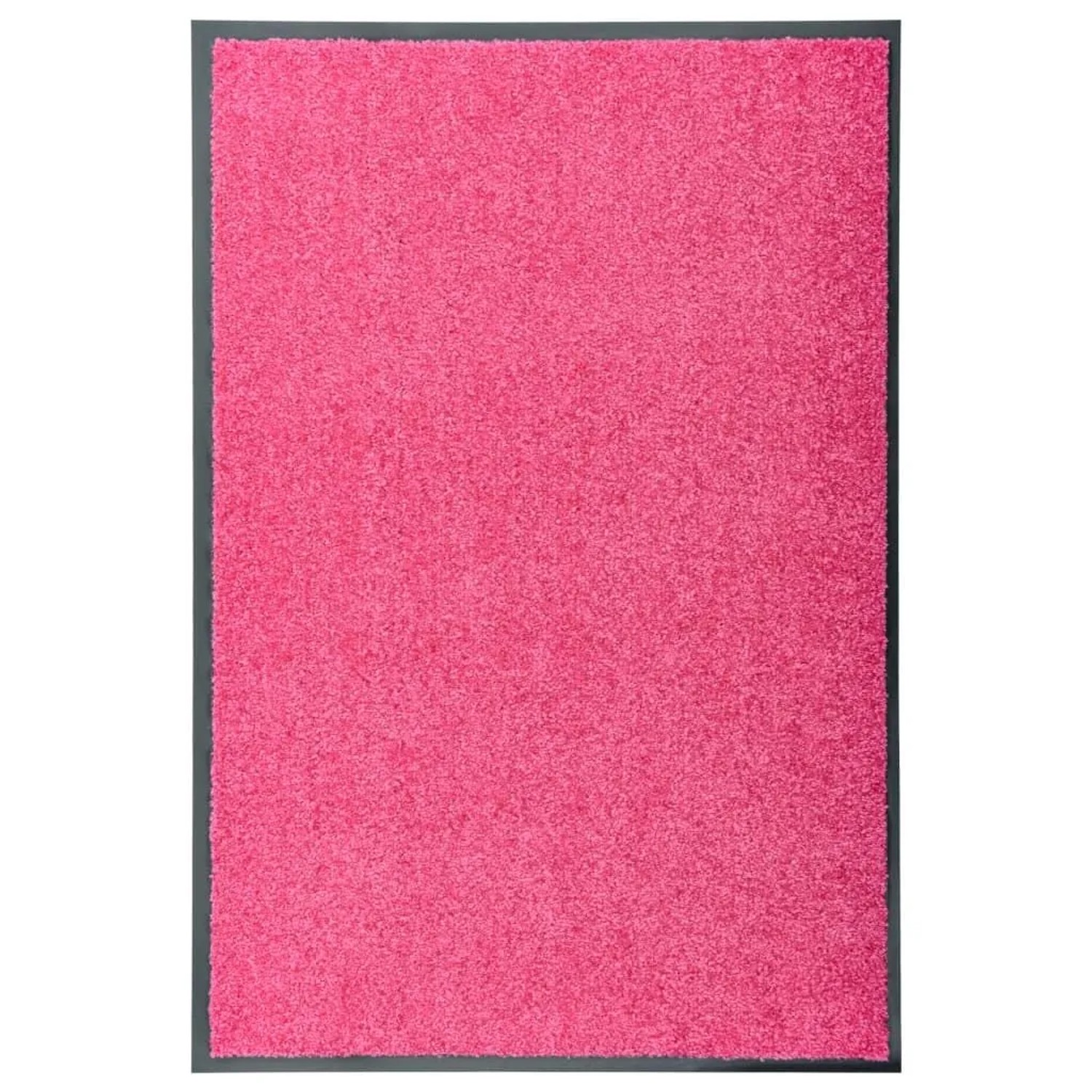 vidaXL Fußmatte Waschbar Rosa 60x90 cm 323446