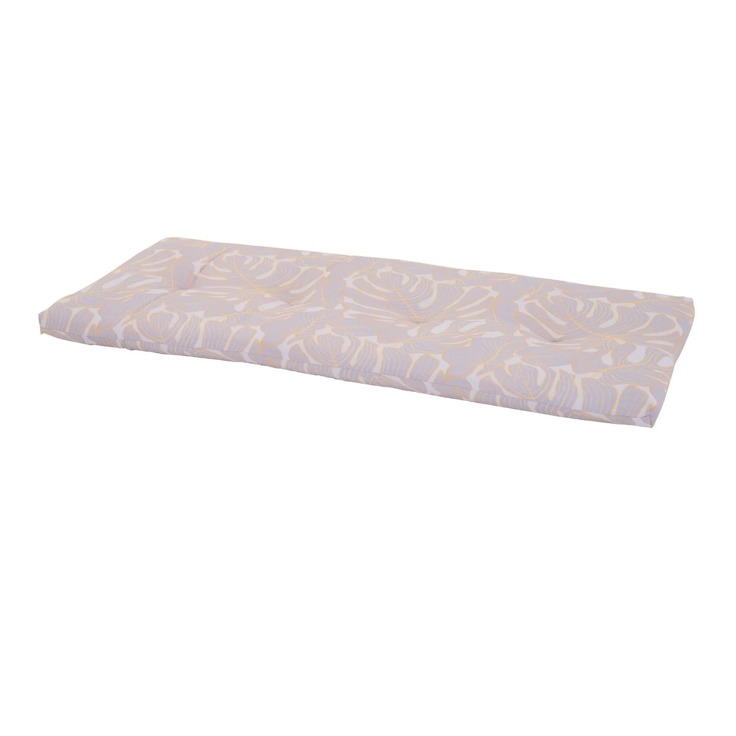 Siena Garden Bankauflage Comfort 110 cm x 44 cm x 7 cm Tropische Blätter