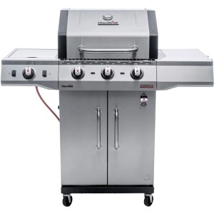 Char-Broil Gasgrill Performance PRO S 3 mit 3 Brennern und Seitenbrenner aus Edelstahl.