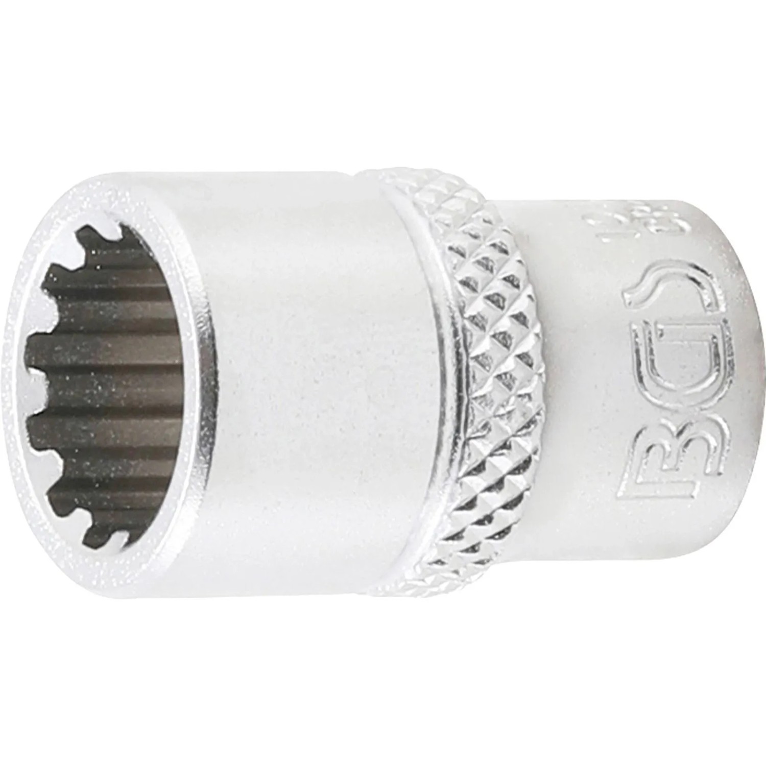 BGS Steckschlüssel Einsatz Gear Lock Antrieb Innenvierkant 6 3 Mm  1 4 Zoll  SW 10 Mm 10110