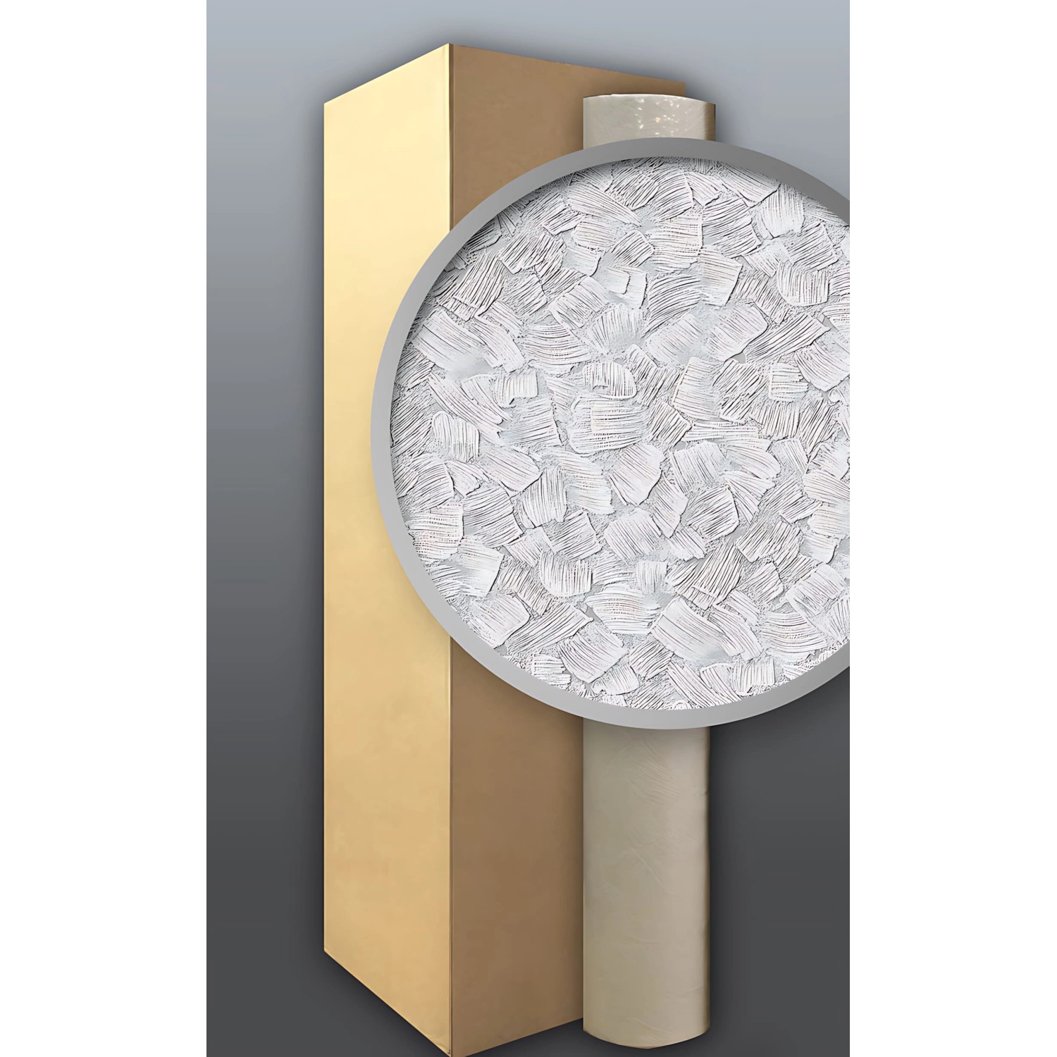EDEM 80309BR60 Xxl Vliestapete zum Überstreichen spachtelputz-dekor Weiß 1 günstig online kaufen