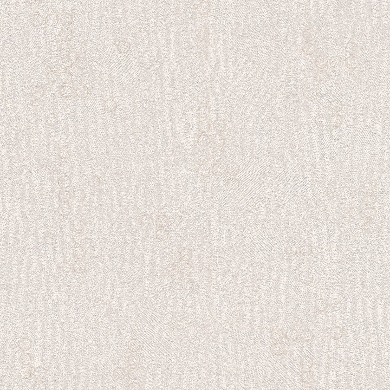 PROFHOME 377633-GU Uni Tapete Geometrisch Matt Beige 0,53 m x 10,05 m 5,33 m2 Beige