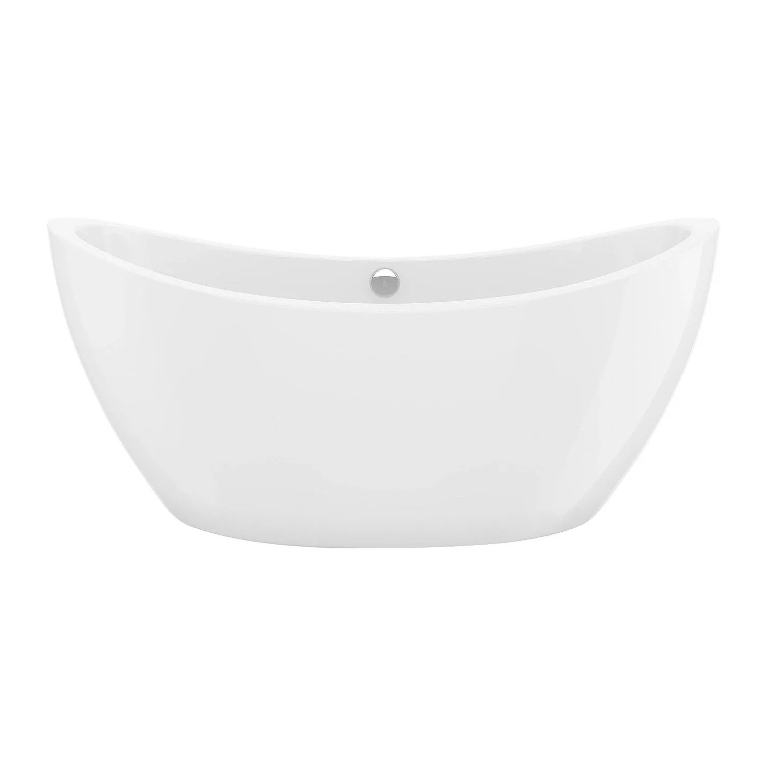 Vente-unique Freistehende Badewanne Alda Weiß 170 cm