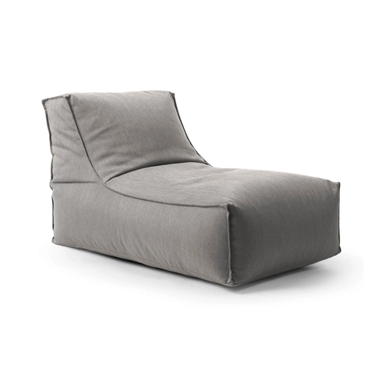 mokebo Outdoor Sitzsack Der Sundowner Bean Bag mit Füllung in Steingrau