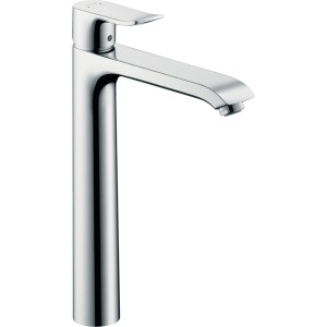 Hansgrohe Metris 260 Waschtischarmatur in Chrom, ohne Ablaufgarnitur.