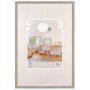 Grauer Kunststoff Bilderrahmen 13x18 cm von walther design, Serie New Lifestyle.