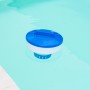 Steinbach Chlordosierschwimmer Maxi im Pool, blau-weiß, für 200g Tabletten.