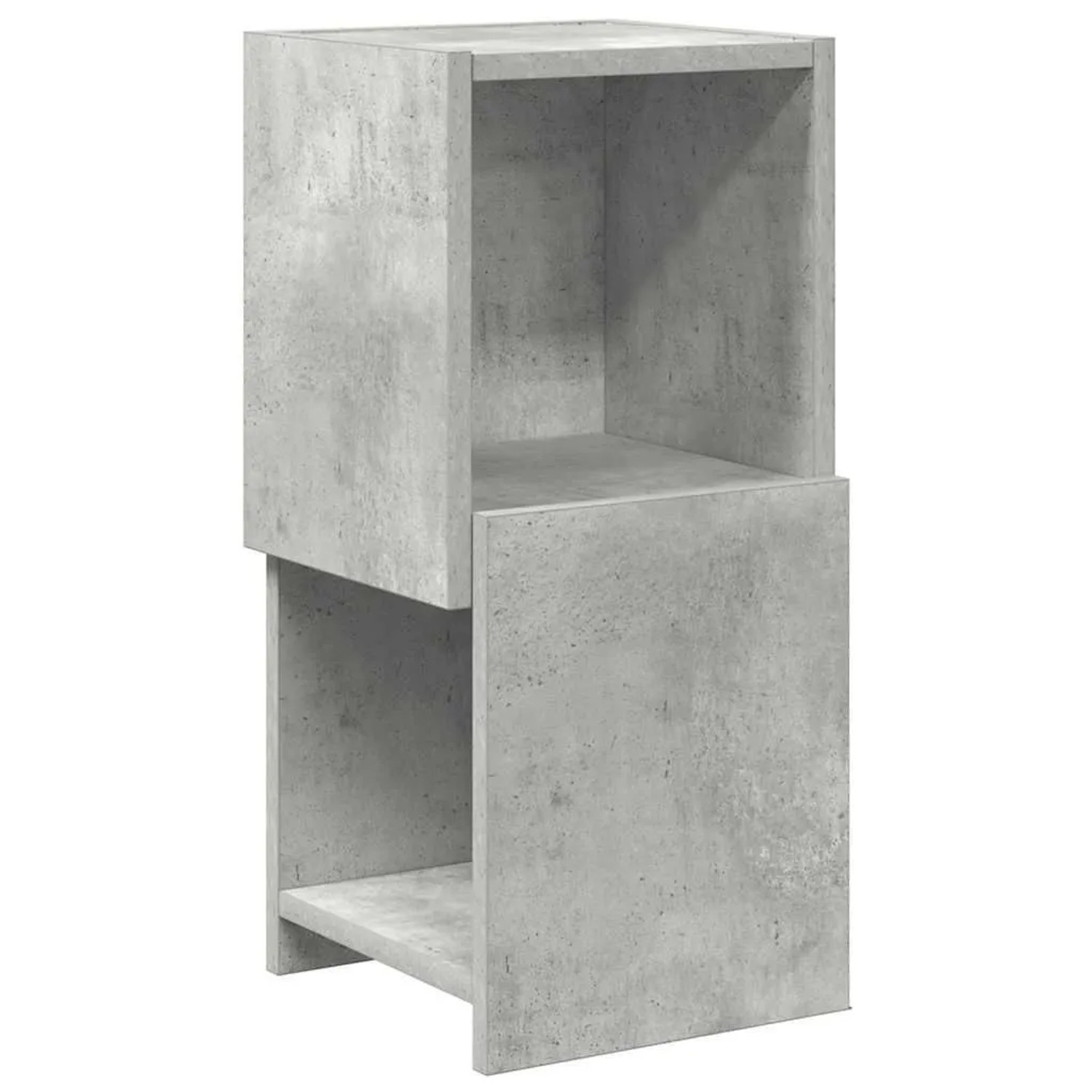 vidaXL Eckschrank Beton Grau 25,5x25x55cm Holzwerkstoff 889824 günstig online kaufen